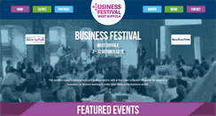 Desktop Screenshot of businessfestival.org
