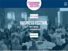 Tablet Screenshot of businessfestival.org